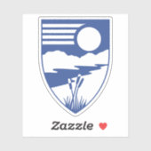 アイスランドアイスランドアイヤフジャルザルスヴェイトの紋章 シール (シート)