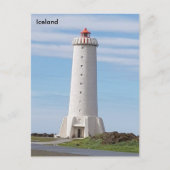 アイスランドアクランズライトハウス ポストカード (正面)