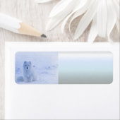 アイスランドアークティックキツネ ラベル (インサイチュ)