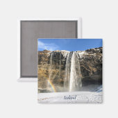 アイスランドウォーターフォール磁石 マグネット (正面/裏面)
