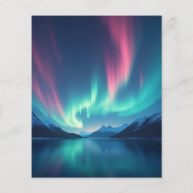 アイスランドオーロラ (正面)