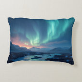 アイスランドオーロラ アクセントクッション (裏面)