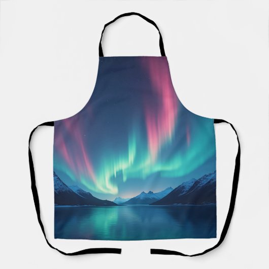 アイスランドオーロラ エプロン (正面)