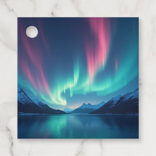 アイスランドオーロラ フェイバータグ (正面)