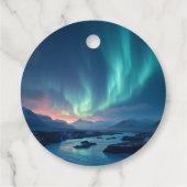 アイスランドオーロラ フェイバータグ (裏面)