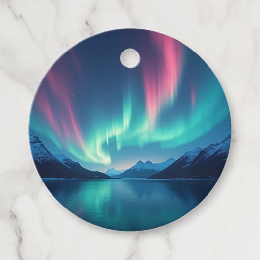 アイスランドオーロラ フェイバータグ (正面)