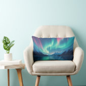 アイスランドオーロラ ランバークッション (椅子)