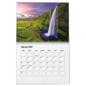 アイスランドカレンダー カレンダー (2月 2027)