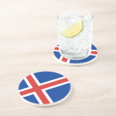 アイスランドコースター国旗 コースター (側面)