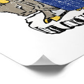 アイスランドコート・オブ・アームズ ポスター (角)