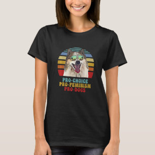 アイスランドシェプドッグプロチョイスプロフェミニズム Tシャツ