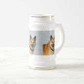 アイスランドシェプドッグ20150904 ビールジョッキ (正面右)