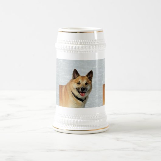 アイスランドシェプドッグ20150904 ビールジョッキ (中央)