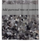 アイスランドスコガフォスウォーターフォイルックスアート シャワーカーテン (正面)