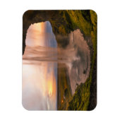 アイスランドセルジャランズフォス滝のビュー マグネット (縦)