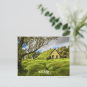 アイスランドターフ教会 ポストカード (スタンド正面)