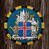 アイスランドダーツボード&フラッグダーツ/ゲームボード ダーツボード