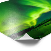 アイスランドノーザンライト フォトプリント            (角)