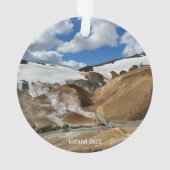 アイスランドハイランズオーナメント オーナメント (裏面)