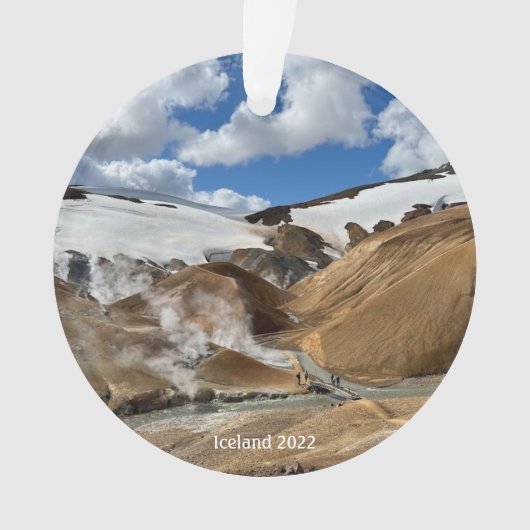 アイスランドハイランズオーナメント オーナメント (正面)