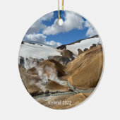 アイスランドハイランズオーナメント セラミックオーナメント (左)