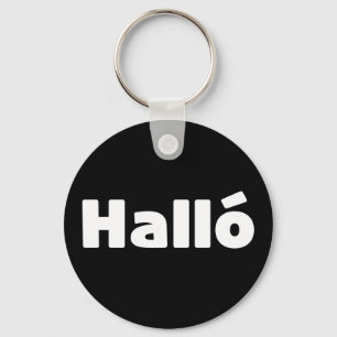 アイスランドハロ{ Hello )イスレンスカ語 キーホルダー