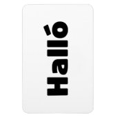 アイスランドハロ{ Hello )イスレンスカ語 マグネット (縦)