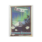 アイスランドハヴァナダルシュヌクール ノートパッド (回転)