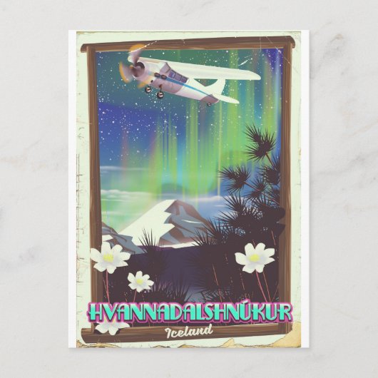 アイスランドハヴァナダルシュヌクール ポストカード (正面)