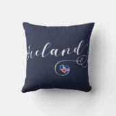 アイスランドハートスロークッション，アイスランド クッション (裏面)