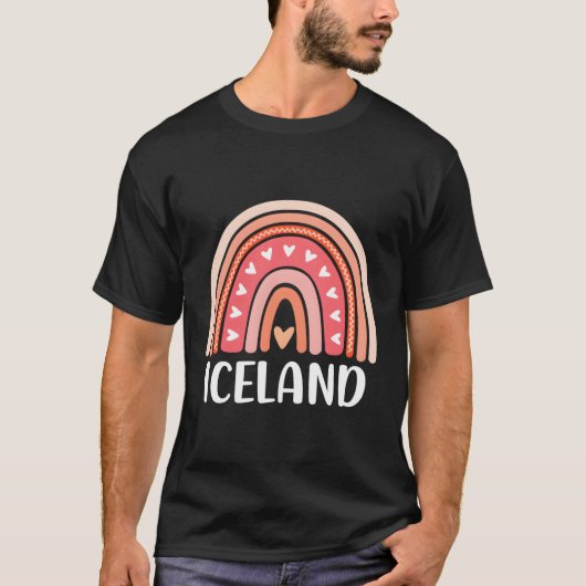 アイスランドフォーレインボーHe Tシャツ (正面)