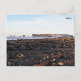 アイスランドブラックサンドビーチ ポストカード
