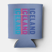 アイスランドプライドスポーツクーラーボックススリーブ 缶クーラー (正面)