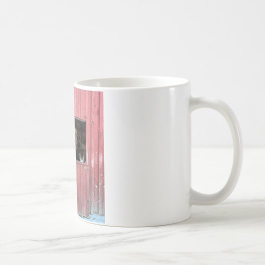 アイスランドホースとロバのマグカップ コーヒーマグカップ (右)