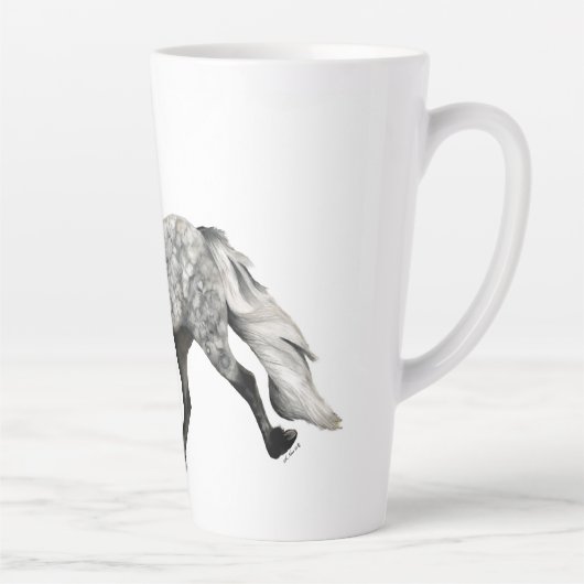 アイスランドホースクリスマス カフェラテマグ (右)