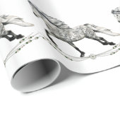 アイスランドホースグラ ラッピングペーパー (ロールコーナー)