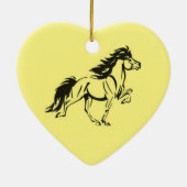 アイスランドホースセラミックオーナメント セラミックオーナメント (裏面)
