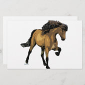 アイスランドホースヌーベルヴォーグ 便箋 (正面/裏面)