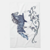 アイスランドホースブラマズア キッチンタオル (縦)