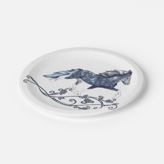 アイスランドホースブラマズア ペーパープレート (アングル)