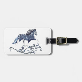 アイスランドホースブラマズア ラゲッジタグ