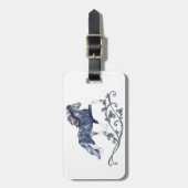 アイスランドホースブラマズア ラゲッジタグ (正面縦)