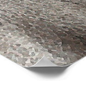 アイスランドホースポートレートポスタープリント ポスター (角)