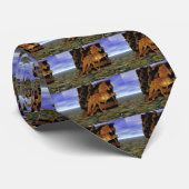 アイスランドホース抽象芸術セットインストーン ネクタイ (ロール)