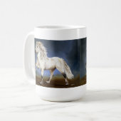 アイスランドホース貴族 コーヒーマグカップ (正面左)