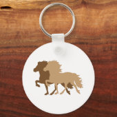 アイスランドホース キーホルダー (正面)