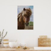 アイスランドホースIII ポスター (キッチン)
