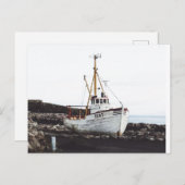 アイスランドボート ポストカード (正面/裏面)