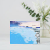 アイスランドラグーン ポストカード (スタンド正面)