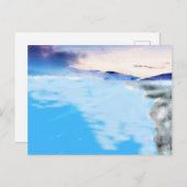 アイスランドラグーン ポストカード (正面/裏面)